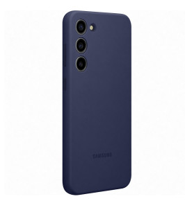 Луксозен силиконов гръб Silicone Cover оригинален EF-PS911TNEGWW за Samsung Galaxy S23 SM-S911B тъмно син